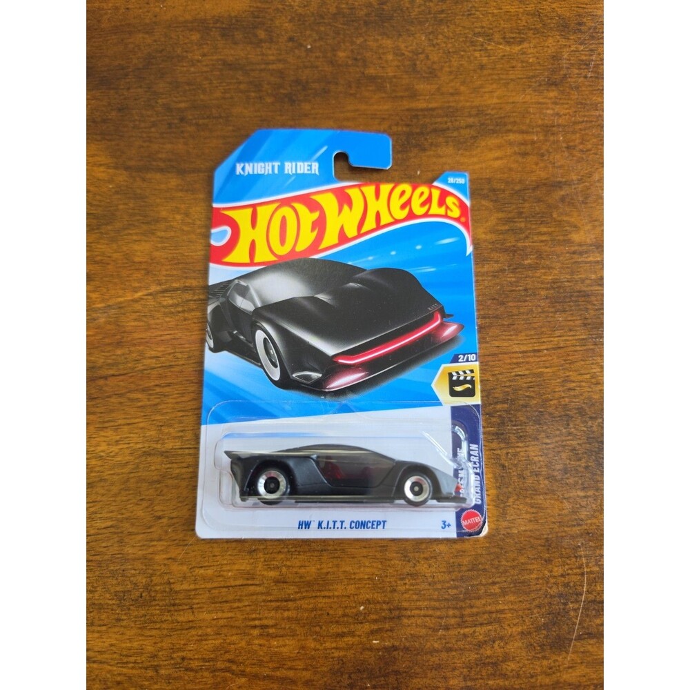 Hot Wheels K.I.T.T. Concept Knight Rider 2026 HW Screen Time 2/10 Black New